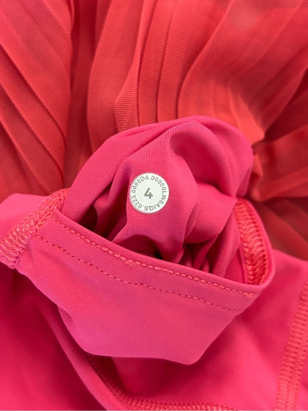 lululemon athletica Pleated Skater Skirt Pink Sz 4